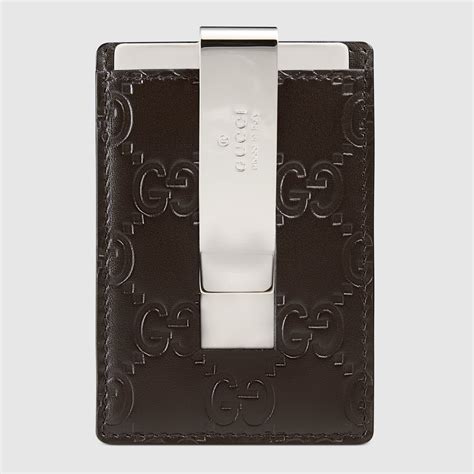 gucci mens wallet money clip|gucci signature money clip wallet.